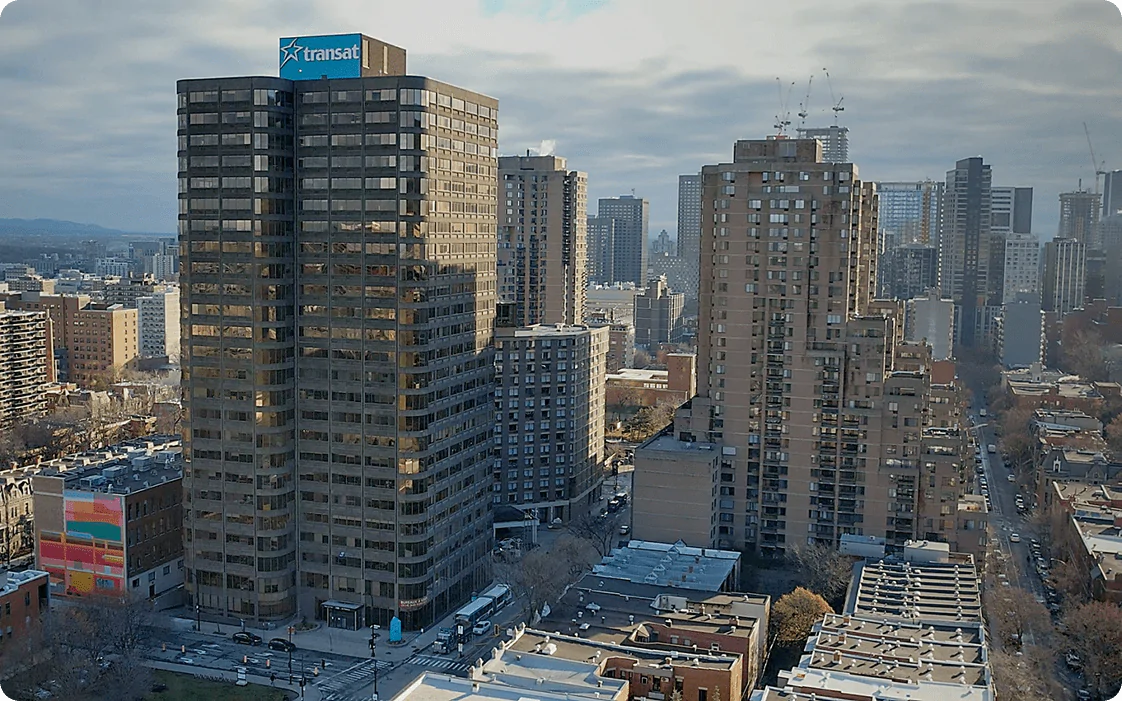 galeries-du-parc-avenue-montreal-tour-transat-mont-royal-vue-aerienne Galeries du parc mail sousterrain montreal